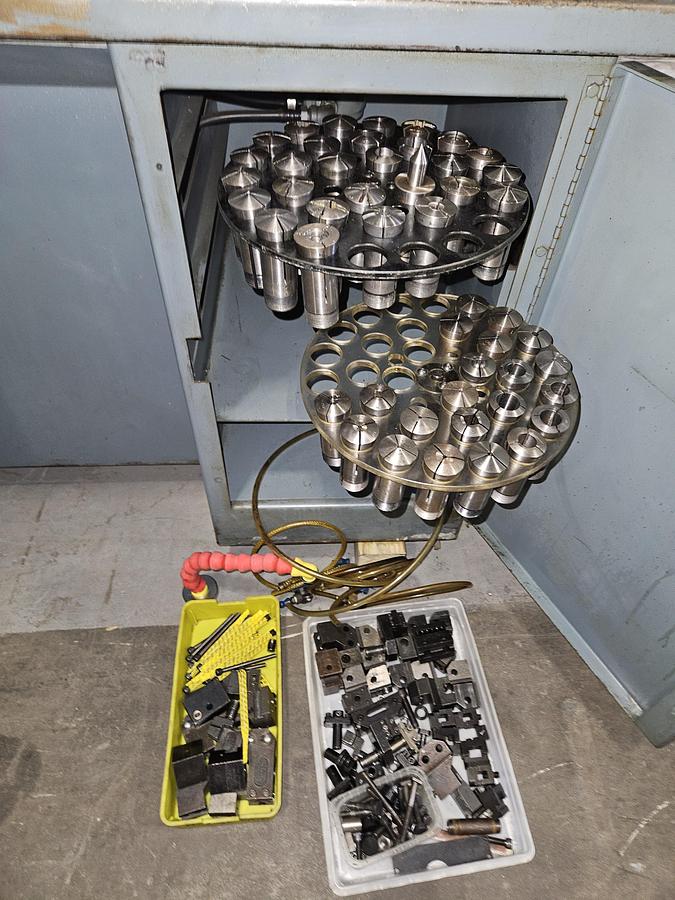 Used Hardinge HC Precision Lathe with Fagor DRO & Loaded with Tooling! – TESTED & in Excellent Condition!