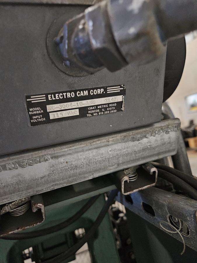 Used Perkins Model 5C 5-Ton Punch Press – Air Clutch / Air Brake – with Roll Feed – Tested!! in Excellent Condition!