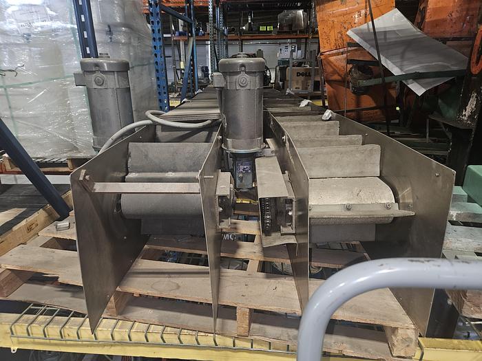 Used Stainless Steel Conveyors 10 Ft long x 10" wide 220v 3 Phase 