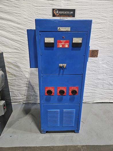 Used 3000 AMP 12 Volt Aldonex Ultimatic DC Power Supply Plating Rectifier Triple Tap Air Cooled Low Ripple