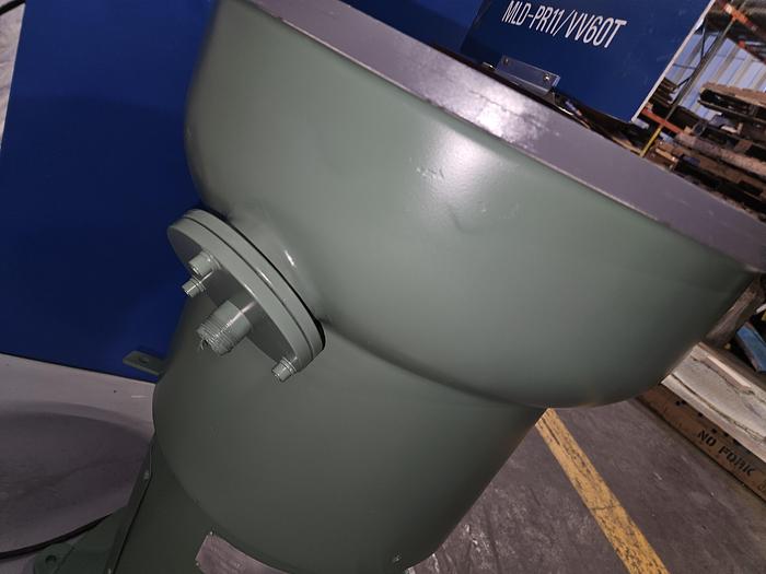 Used Vibratory Finisher Machine Tumbler 1.2 Cubic Foot 110V