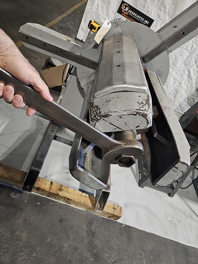 Used Coil Stock Feed Vertical 2500 Lbs Capacity Electronic Clutch 110 V