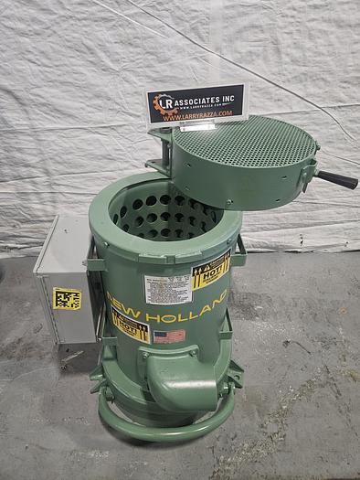 Refurbished New Holland Refurbished K-24 12" Spin Dryer 480V with Electric Heat and NEW Polypro Basket!!
