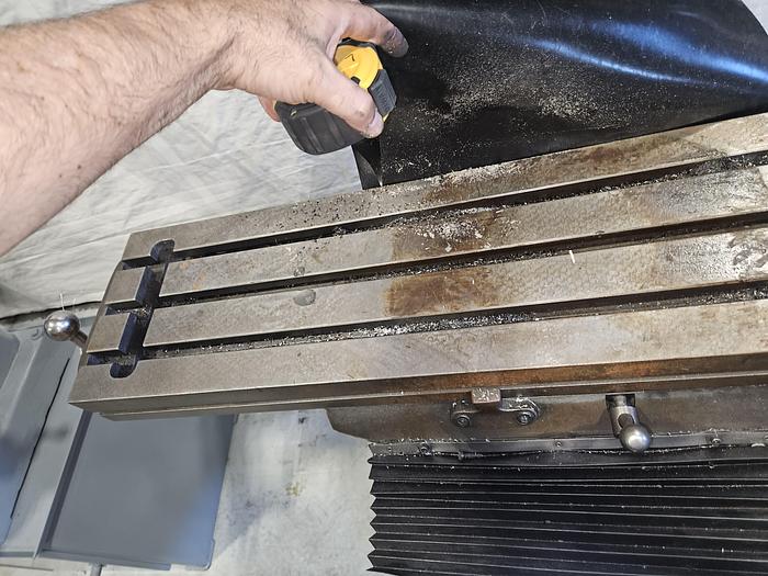 Used Bridgeport Mill 9" x 42" BODY ONLY (NO MILLING HEAD)