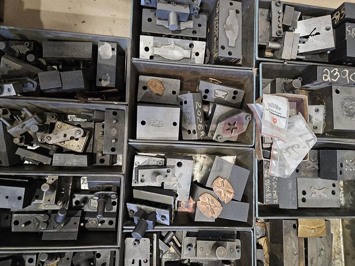 Used Military Insignia Tooling for making Medals Rank Designations Hundreds of Styles for punch press