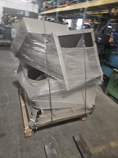 Used Stainless Steel Conveyors 10 Ft long x 10" wide 220v 3 Phase 