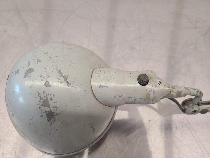 Used 31 Inch Work Light Industrial Steam Punk Lamp Machine Articulating 110V