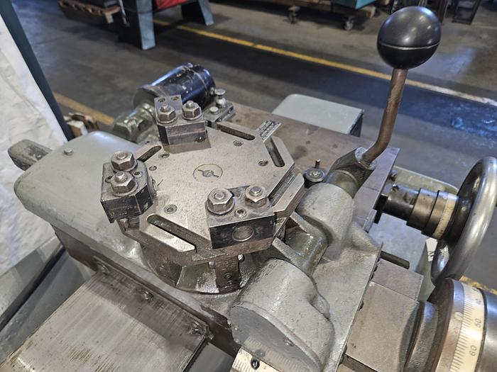 Used Hardinge Super Precision HC Chucker Turret Lathe with Tooling Running Perfectly! Drill Tap Groove FAST!