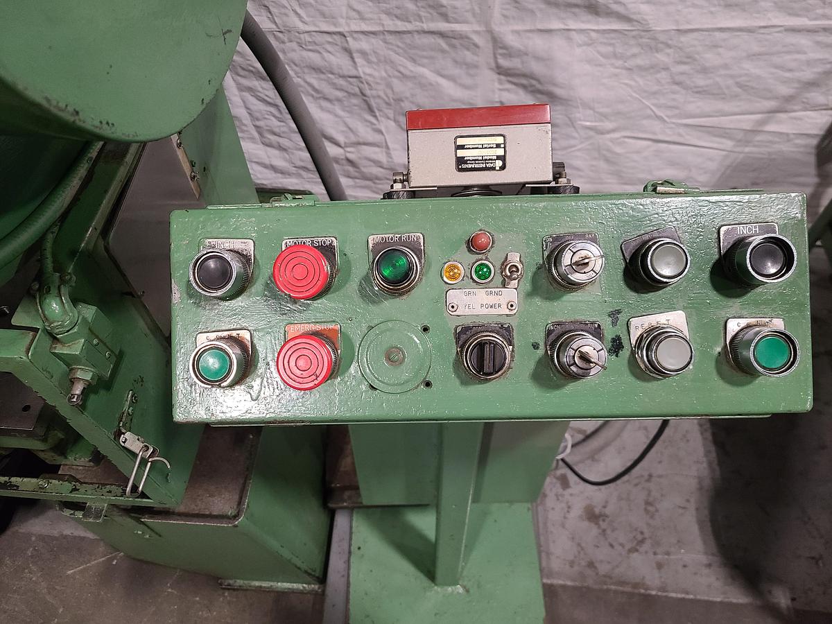 Used Perkins 20 Ton Stamping Press Air Clutch Air Brake Automatic Punch Pristine!