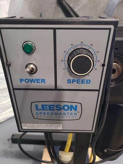 Used Motorized Stock Material Payoff Reel Feed for Stamping Press 110V with Dancer Arm