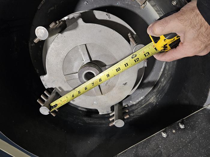 Used Contenti 12 Inch Spin Casting Machine for Rubber Molds Fishing Lures Sinkers Jigs Centrifugal Cast Lead Pewter Zinc