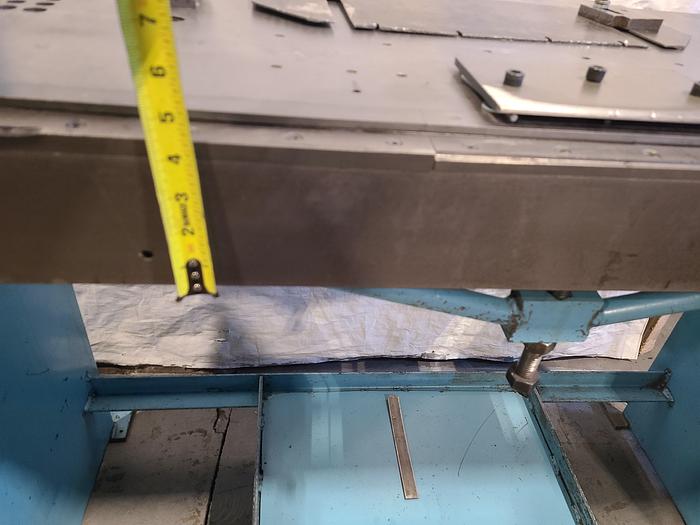 Used Lubow Metal Bender Brake Model BB 36