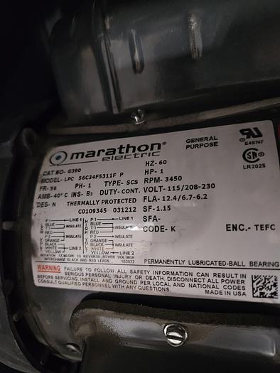 Used ARBE 1 HP Dust Collector Industrial Vacuum