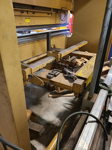 Used Standard Metal Brake Model AB 200 with Back Gauge  Serial Number F100321291