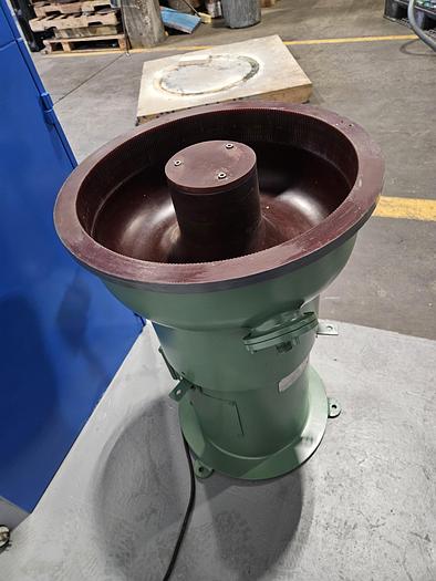 Used Vibratory Finisher Machine Tumbler 1.2 Cubic Foot 110V