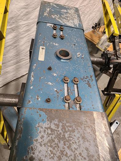 Used RapidAir  Dual 1500 Lb Material Coil 72 Inch Payoff Decoiler Stock Feed Adjustable Clutch & Coil Diameter