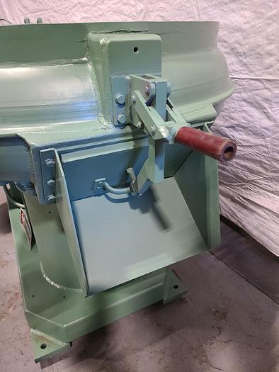 Used ALMCO 3 Cubic Ft Vibratory Finishing Machine Deburr Polish Automatic