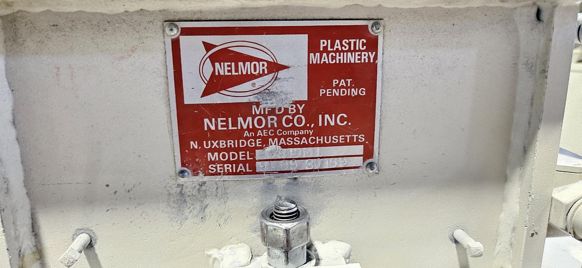 Used NELMOR MODEL G810 GRANULATOR / PLASTIC GRINDER – 10" x 10" FEED OPENING – 5 HP – 230/460V 3 PHASE