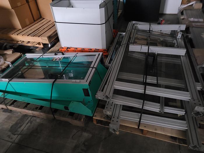 Used 55 Ton Arburg Vertical Injection Molding Machine Model 375V 500-100 1 ounce shot 2011