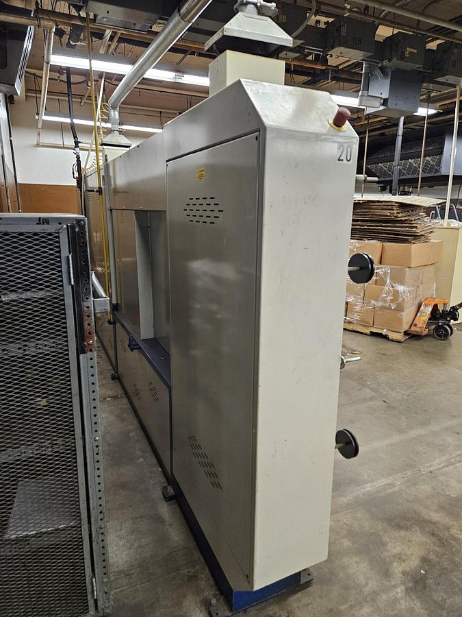 Used 2006 G.B. F.lli Bertoncello Srl. LINX 104 Four Strand Wire Annealing Furnace for continuous annealing of wires and metal strips