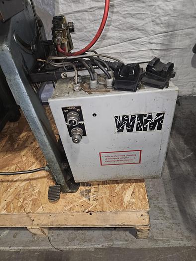 Used 5 Ton Perkins Punch Press Air Clutch & Air Brake Palm Buttons anti-tiedown VFD Stamping Press