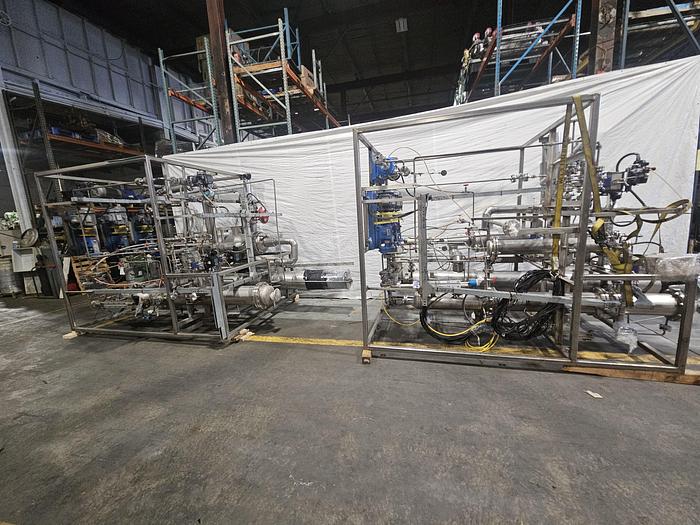 Used VOBIS DMSO Solution Fractional Distillation System 25 kg/h Built in 2020 in Pristine Condition!