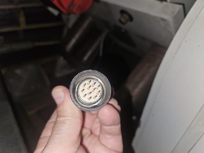 Used 14" CNC Multi Axis Rotary Table Gimbal Positioner Multi Angle Machining with Fanuc Drives