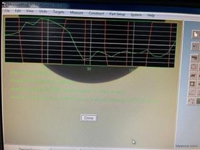 Used Flash 500 Flare Smart Scope optical gauging Measuring Machine Inspection TTL Laser auto measurement CMM