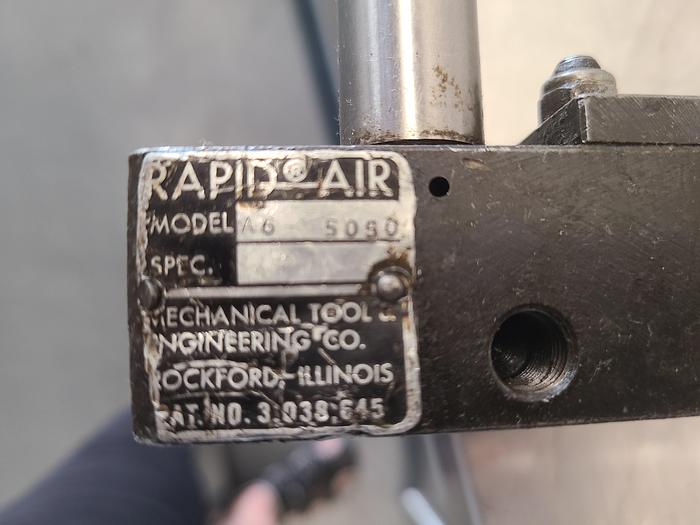 Used Rapid Air Automatic Stock Feed Model A6 Stamping Press Flat or Wire Feeder