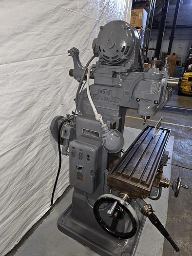 Used Van Norman No. 12 Milling Machine with Power Feed & Rotating Vise 220V 3PH