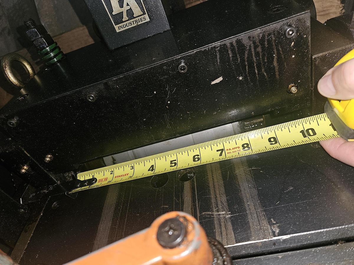 Used PA 8" Servo Feed for Stamping Press Side with full control panel