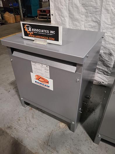 Used Dongan 30 KVA 3 Phase Transformer 208/240 Primary 480Y/277 V Secondary Tested!