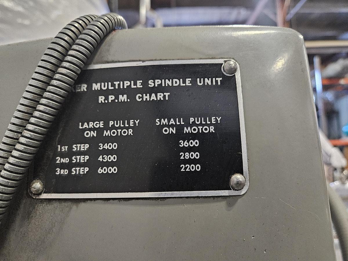 Used PARKER MAJESTIC 6" x 12" MANUAL SURFACE GRINDER – POWER Z-AXIS – DRO – ELECTRIC MAG CHUCK – SINGLE-POINT LUBE – DUAL VOLTAGE – EXCELLENT CONDITION