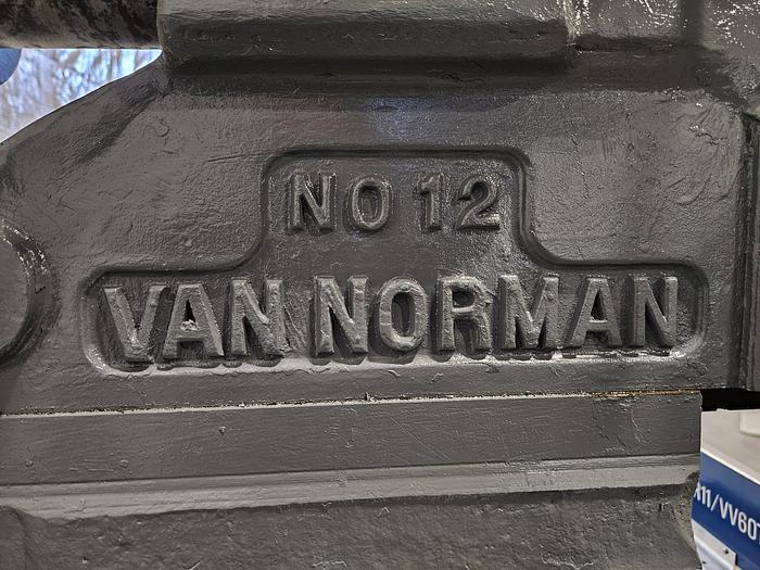 Used Van Norman No. 12 Milling Machine with Power Feed & Rotating Vise 220V 3PH