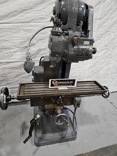 Used Van Norman No. 12 Milling Machine with Power Feed & Rotating Vise 220V 3PH