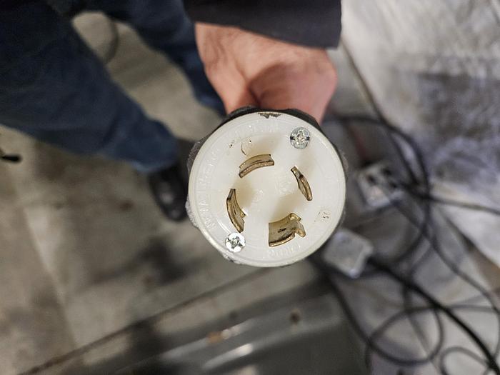 Used Clark Variable Speed Milling Machine DRO Power Feed Rotating Vise & Collets