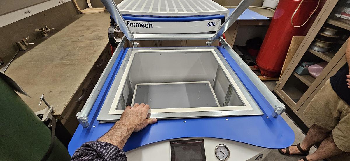 Used 2023 Formech 686 Vacuum Forming Machine – Never Used – Single Phase – Touchscreen Controls