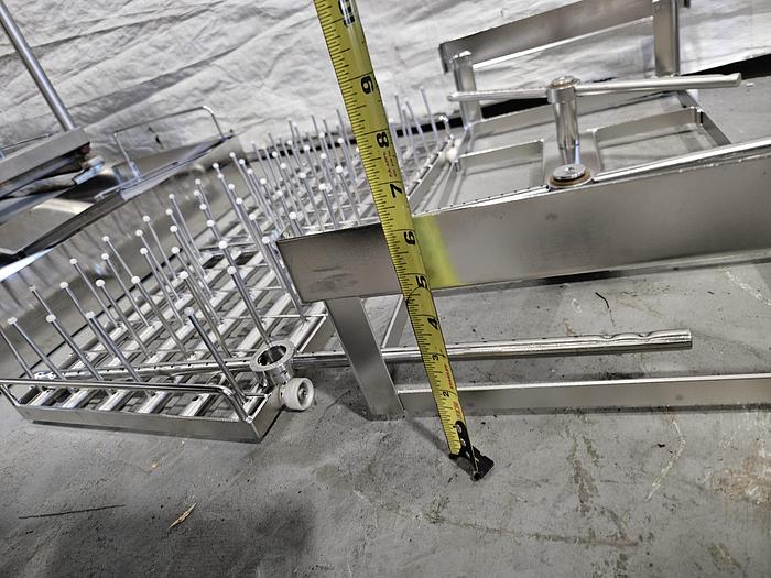 Used Stainless Steel Industrial Dishwasher Racks that fits AMSCO 400