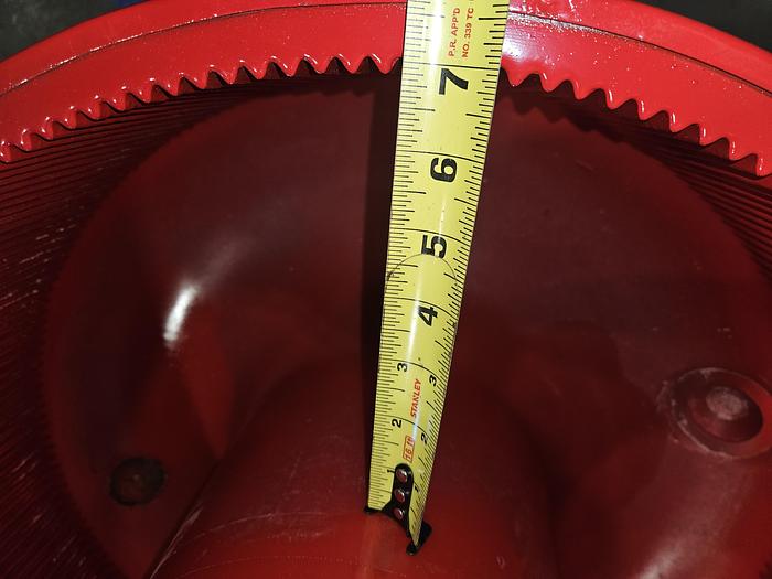 Used Belair FM-4000 1.3 CF Vibratory Finishing Machine 110V Polish Metal Plastic Debur