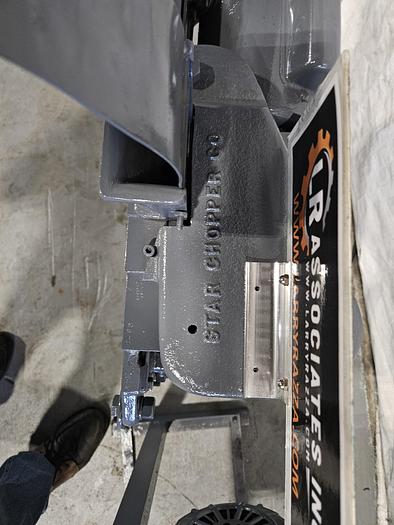 Used Durant Scrap Metal Stock Chopper Recycle Brass Copper Steel Max Thickness 18 Gauge