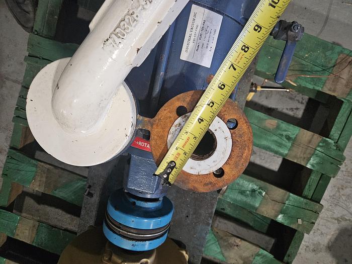 Used Kinney Tuthill Liquid Ring Two Stage Vacuum Pump #VLRC-125-FA2 with Baldor 15HP Motor