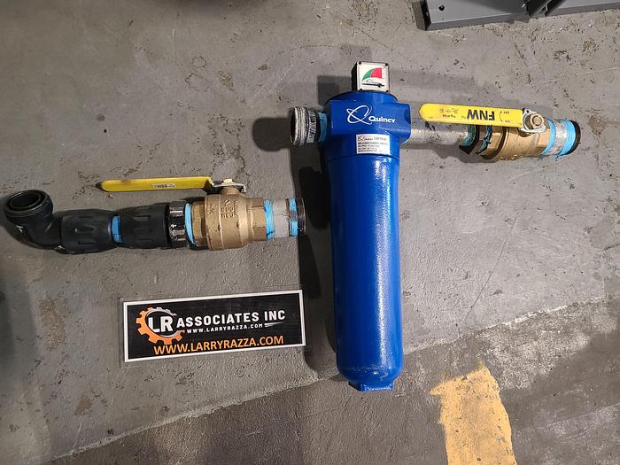 Used Quincy Air Filter for Compressor with 2 Inch Valve