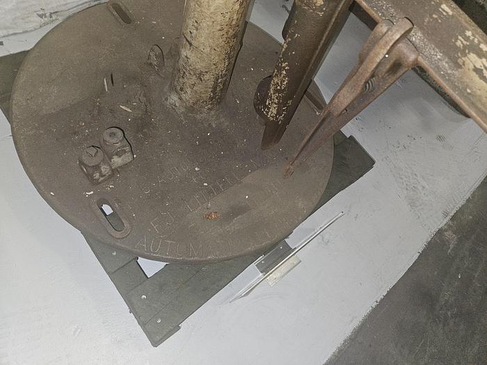 Used Littell 3500 Lb. Metal Stock Feed Reel Payoff Adjustable 48 inch