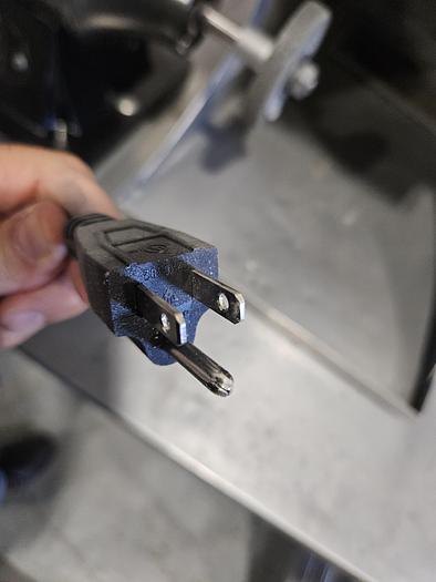 Used Polishing Buffing Double Head with Dust Collector Built-in 110V