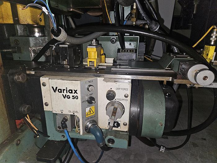 Used BRUDERER 30 TON High Speed Automatic Punch Press BSTA 3011 USL with Variax Vg 50 Feed Pristine!!