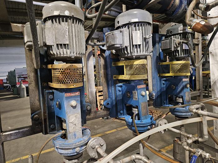 Used VOBIS DMSO Solution Fractional Distillation System 25 kg/h Built in 2020 in Pristine Condition!