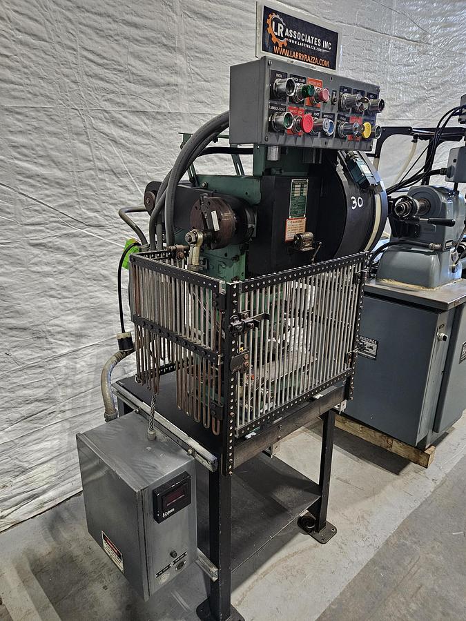 Used Perkins Model 5C 5-Ton Punch Press – Air Clutch / Air Brake – with Roll Feed – Tested!! in Excellent Condition!