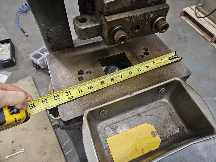 Used 5 Ton Perkins Stamping Punch Press Stamp Forge Bend Metal Parts