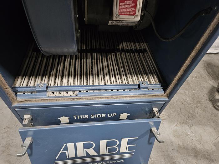 Used ARBE DC-802 Dust Collector Industrial Vacuum High Suction Machine 110V 1000 CFM 