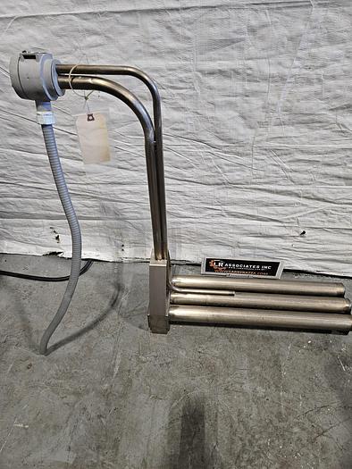 Used Technics 1200 Watt 480 Volt 15 Amp Triple In-Tank Immersion Electric Heater